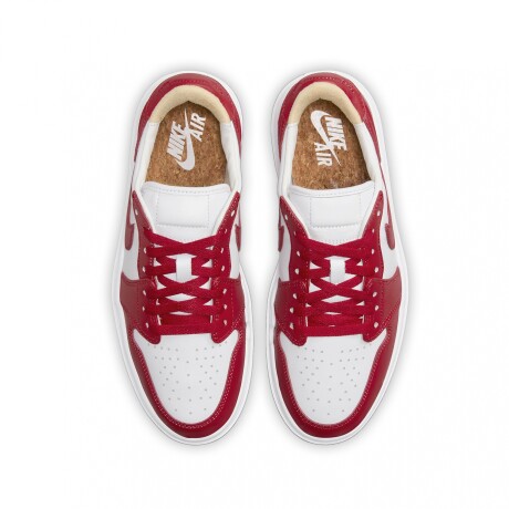 Championes Air Jordan 1 Elevate Low White/Red