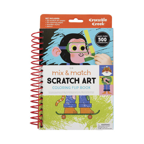 Libro Interactivo para Colorear de Animales Crocodile Creek U