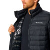Campera Abrigo Hombre Columbia Powder Lite Negro