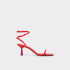 DEMMI BEIGE SYNTHETIC RED