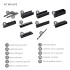 Kit Moldes Para Hacer Sushi Set X 8 Fabrica Cortadores espatulas palillos IMBACK Color Negro Kit Moldes Para Hacer Sushi Set X 8 Fabrica Cortadores espatulas palillos IMBACK Color Negro