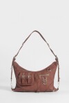 Hobo multicierres marrón