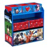 Organizador Infantil Disney C/6 compartimentos Mickey mouse