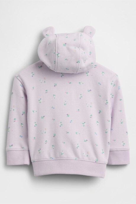 Canguro Logo Gap Sin Felpa Con Cierre Bebé Pale Lilac