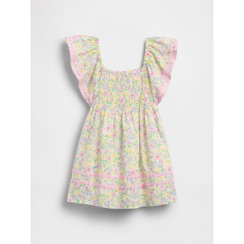 SS SMOCK RIK RAK DRS SP EASTER FLORAL