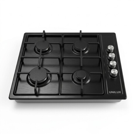 Anafe a Gas Vulcano Quad 4 Hornallas 60 cm Anafe a Gas Vulcano Quad 4 Hornallas Negro