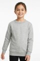 Buzo deportivo básico escote redondo - UNISEX Gris melange claro