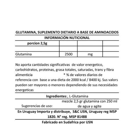 Glutamine 300g USN Pure Glutamine 300g USN Pure