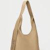 Bolso Heather en efecto cuero graneado Taupe
