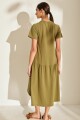 VESTIDO COTTON SIERRA Pre Venta Verde