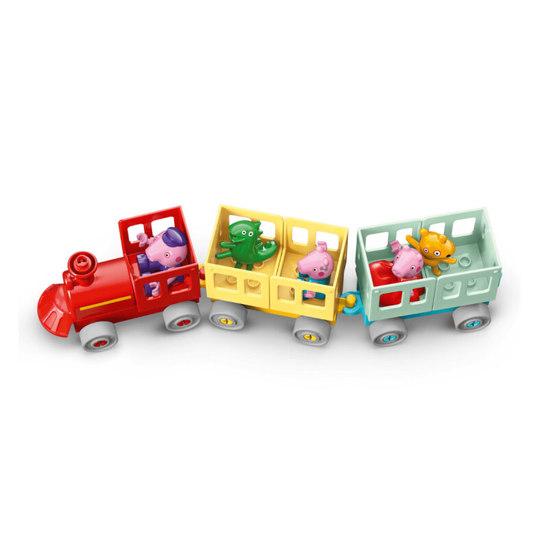 Peppa Pig Viaje en Tren con Abuelo Pig Duplo Lego Peppa Pig Viaje en Tren con Abuelo Pig Duplo Lego