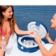 INTEX GOMON INFLABLE C/RESPALDOS + POSAVASOS + NEVERA 243 X 157 CM RIVER RUN II Intex Gomon Inflable C/respaldos + Posavasos + Nevera 243 X 157 Cm River Run Ii
