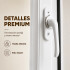 Ventana de PVC Blanco 120 X 150 Corrediza Aislante Premium Ventana de PVC Blanco 120 X 150 Corrediza Aislante Premium