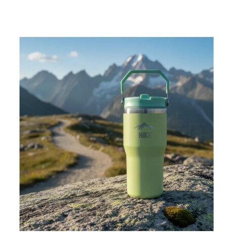 Termo Grip 590 ML Hike Color Verde