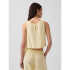 SL RACER SHELL TOP - GAUZE MAIZE