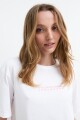 Remera m/c estampada Always Summer BLANCO