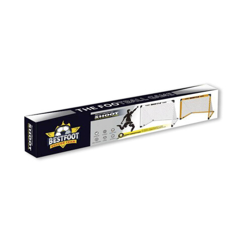 Arco de Futbol Desarmable con Accesorios 90 x 60 cm U
