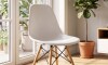 Silla de Comedor - Eames Blanco