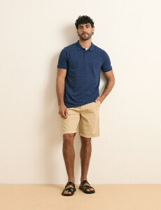 520752 REMERA HARRINGTON LABEL Azul