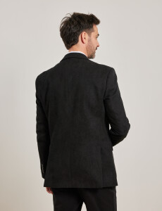 110602 SACO DE PANA HARRINGTON LABEL Negro