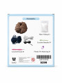 CROCHET SET DISEÑO OSITO MARRON
