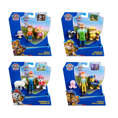 Set X 3 Muñeco Paw Patrol Personajes Surtidos U