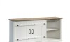 Rack para TV 70" Puertas corredizas - Sauder - Credenza Blanco