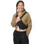 Canguro Unphased Crossbody Small Soft Nylon - Black
