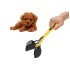 Pala Higiénica Levanta Desechos De Mascotas Perro Gato Variante Color Negro y Amarillo