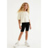 BERMUDA CICLISTA FEM PRETO ESCURO