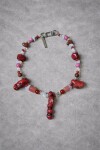 Multistone Necklace Vol 2 Rojo