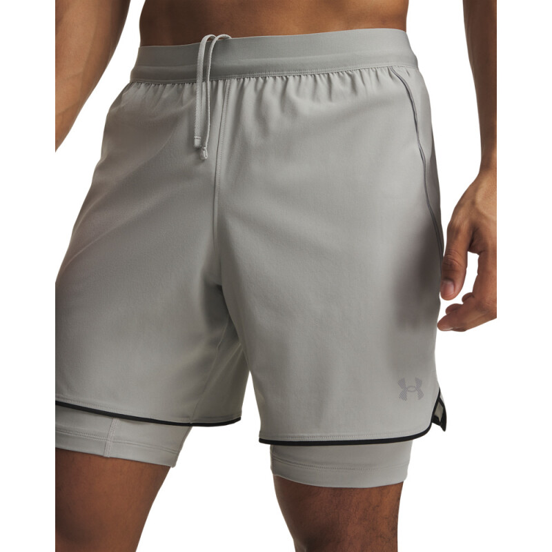UA Velociti Pro 2-in-1 Short-GRY GRY-069