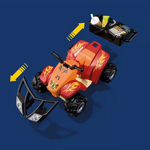 Cuatriciclo Todoterreno Playmobil 34 Piezas U