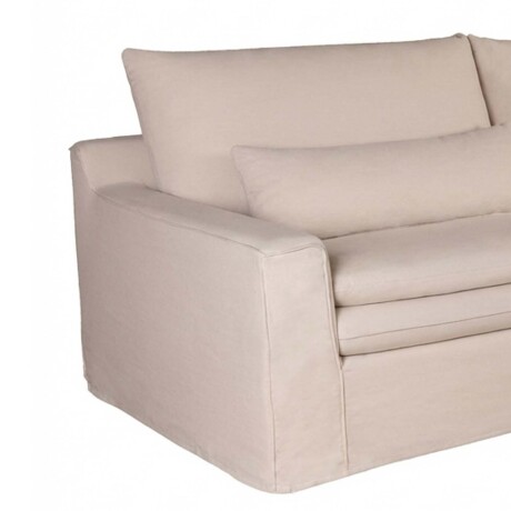 SOFÁ 4 CUERPOS TELA NATURAL-BEIGE POSITANO BEIGE