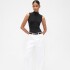 V-SL MOCKNECK TANK BLACK 1