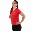 Remera Deportiva Mujer Diadora Dry Fit Rojo