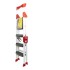 Escalera Plegable De 4 Escalones Hasta 150 Kg Zln0683 ESCALERA PLEGABLE ZILAN ZLN0683