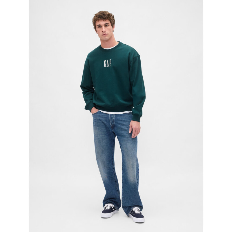 CORP LOGO CREW TROPIC GREEN