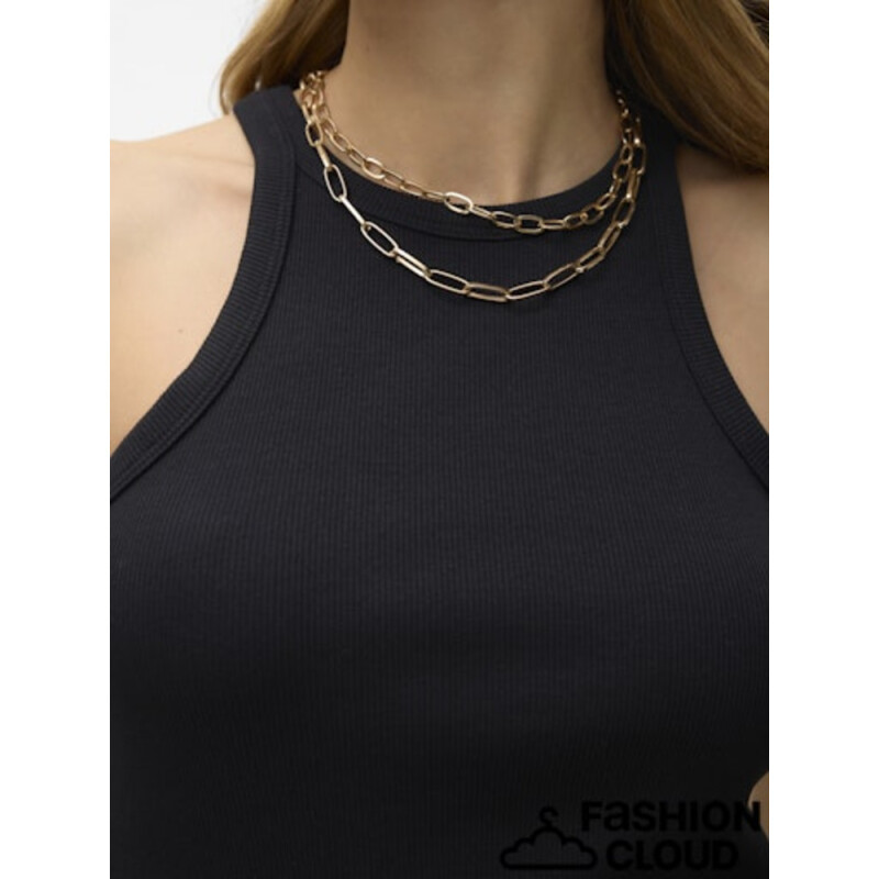 VMCHLOE SHORT TANK TOP JRS NOOS BLACK