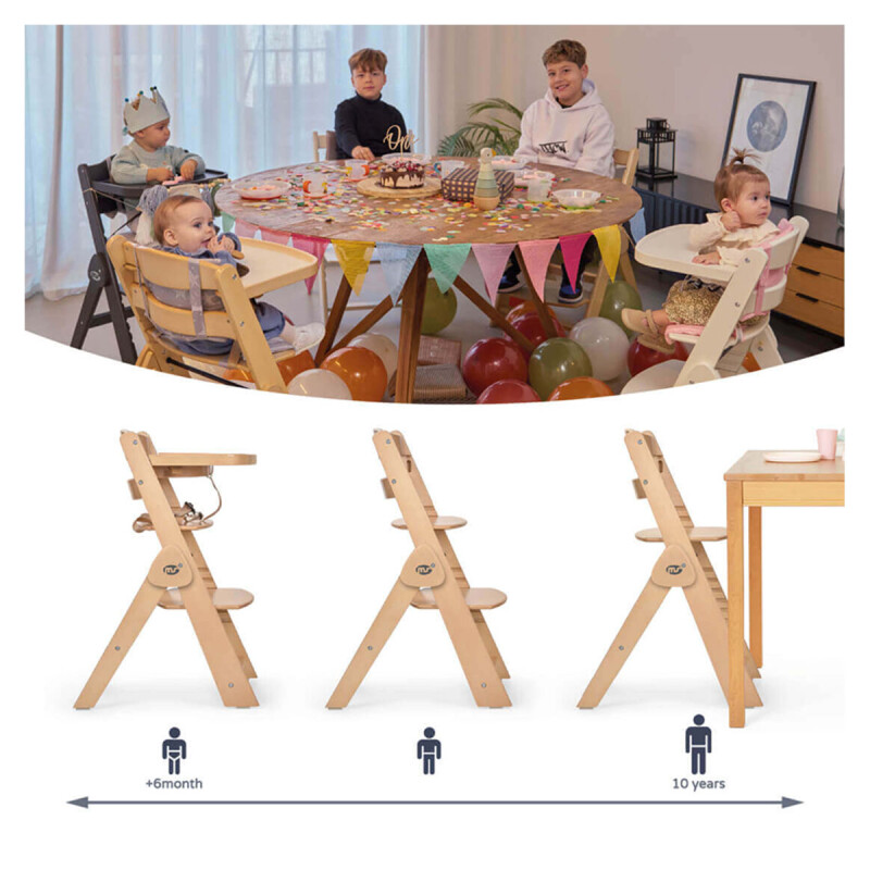 Silla de comer evolutiva plegable Full plus Silla de comer evolutiva plegable Full plus