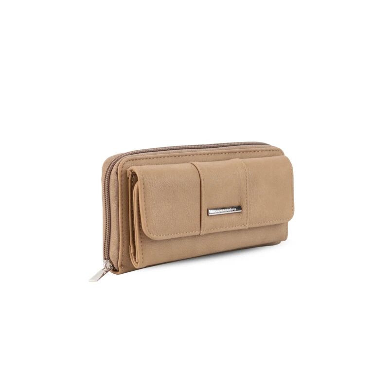 Billetera de Dama en Eco Cuero Topo