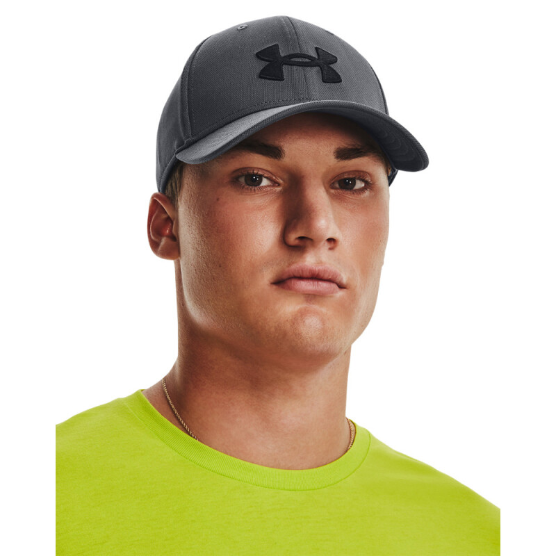Men's UA Blitzing Adj-RED GRY-012