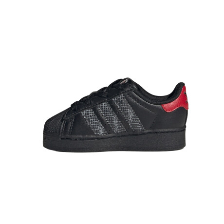 Championes adidas Superstar Con Luces Led De Niño Black
