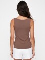 MUSCULOSA LUSA CHOCOLATE