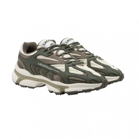 Championes LACOSTE Upper Green & Olive