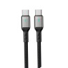 Cable Havit USB-C / USB-C 1M 60W Cordon CB6317 Cable Havit USB-C / USB-C 1M 60W Cordon CB6317