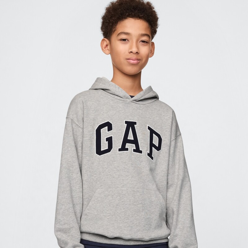 V-FRCH FT BAS HERITAGE LOGO PO LIGHT HEATHER GREY B08
