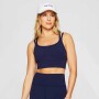 Top Principal Longline Medium Impact Sports Bra Mujer Deep Navy