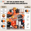 Kit Arco De Globos Básquetbol Para Cumpleaños Kit Arco De Globos Básquetbol Para Cumpleaños