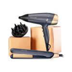 COMBO SAPPHIRE LUXE REMINGTON S5805GP-220R SECADOR + PLANCHITA CON ESTUCHE Unica